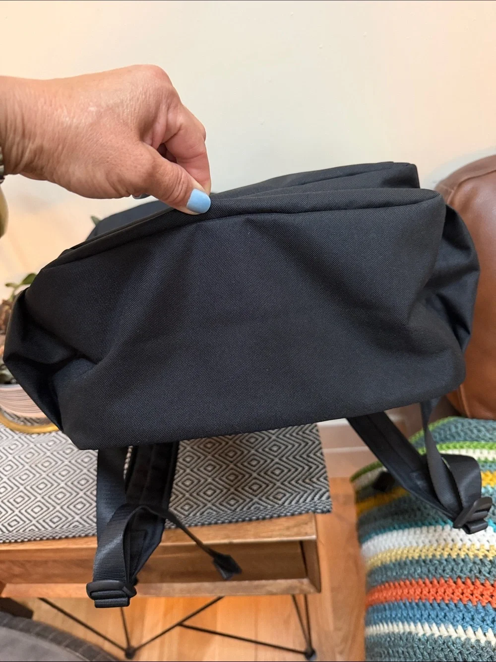 Everywhere Backpack 22L Tech Canvas lululemon athletica Black Minimalist